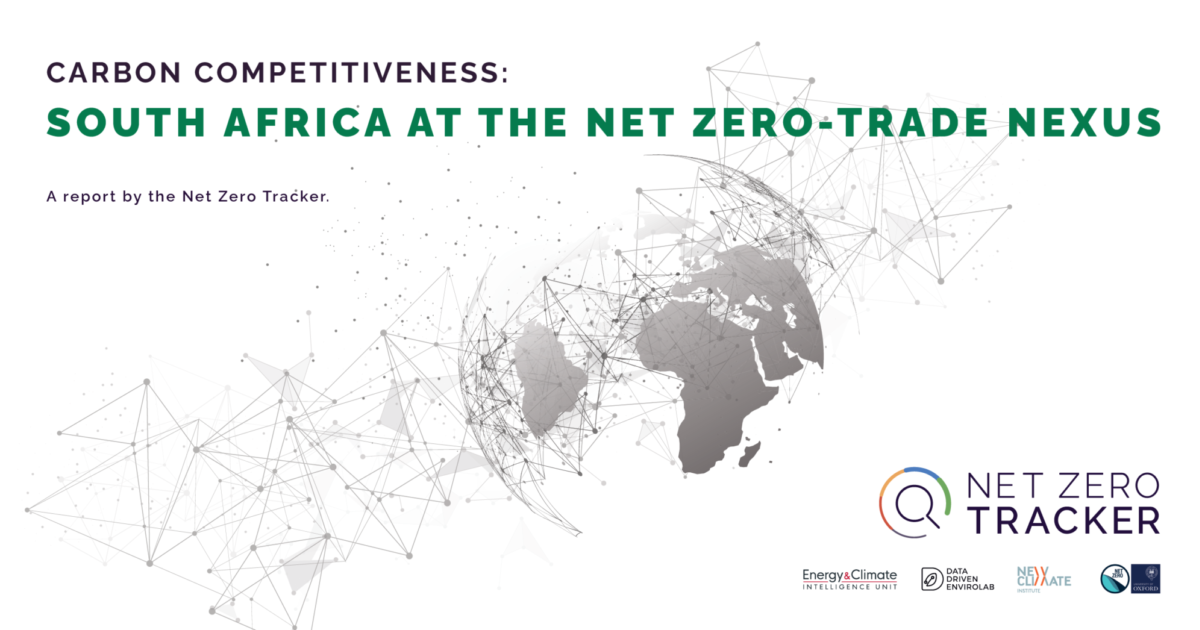 Carbon Competitiveness: South Africa at the Net… | Net Zero Tracker
